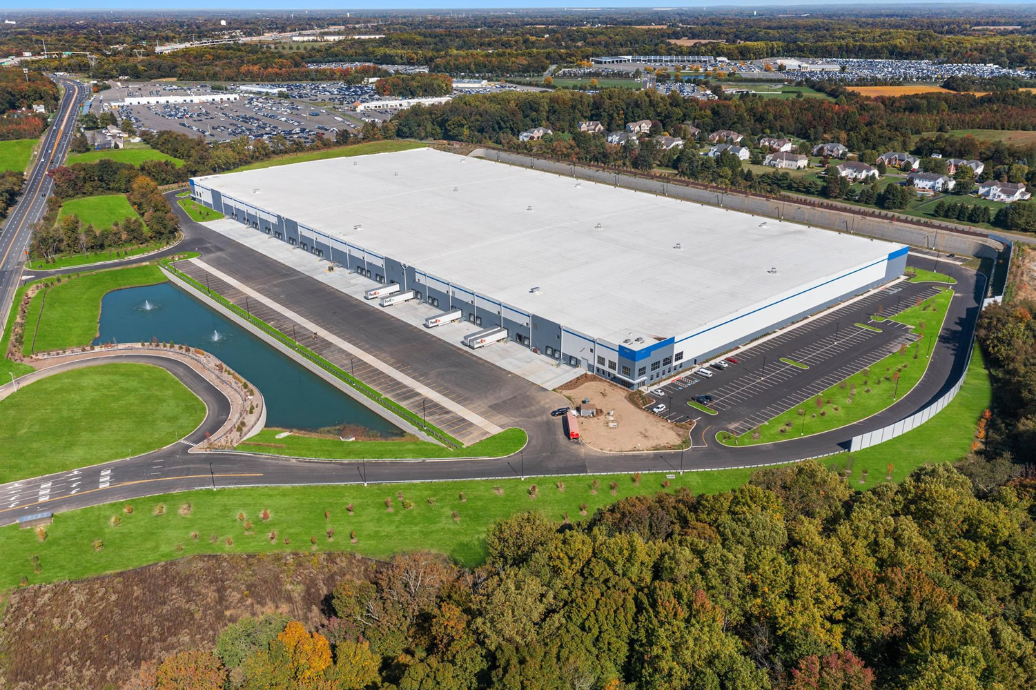 3280 Route drone view